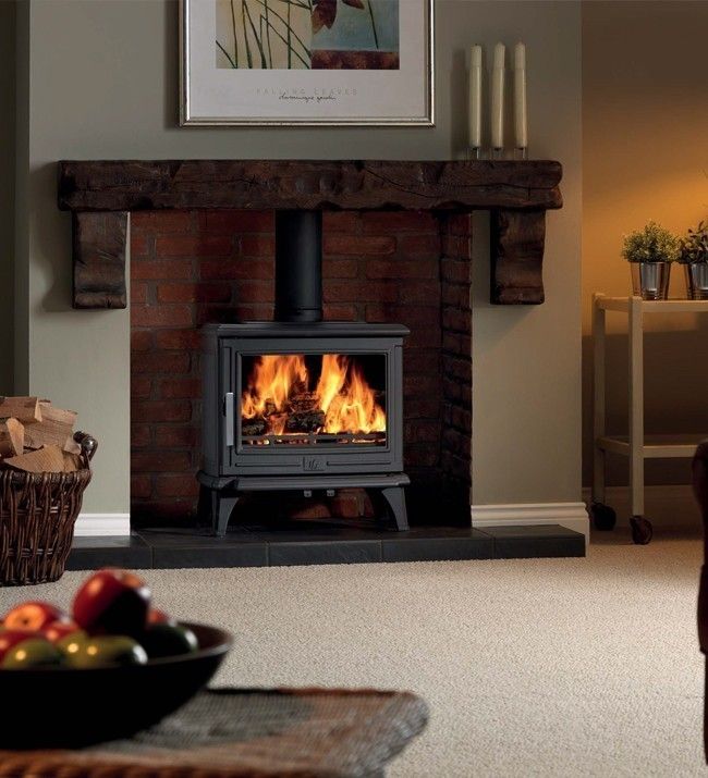 ACR Rowandale DEFRA Approved Wood Burning / Multi Fuel Stove Direct Stoves 모던스타일 거실 벽난로 & 액세서리