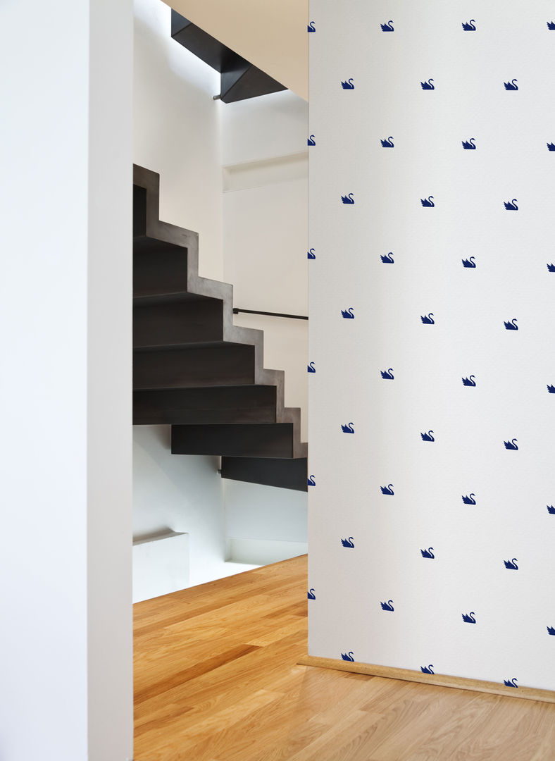 Papiers peints personnalisables, MUES design MUES design Tường & sàn phong cách tối giản Wallpaper
