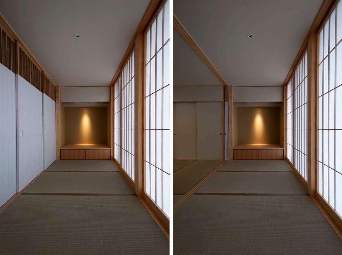 たたみ廊下 家山真建築研究室 Makoto Ieyama Architect Office オリジナルな 家