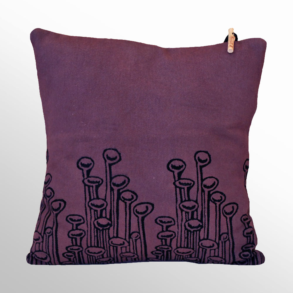 Chouchette 'Lamp' Cushion illustrated by artist Cristobal Dam Chouchette Modern Evler Aksesuarlar & Dekorasyon