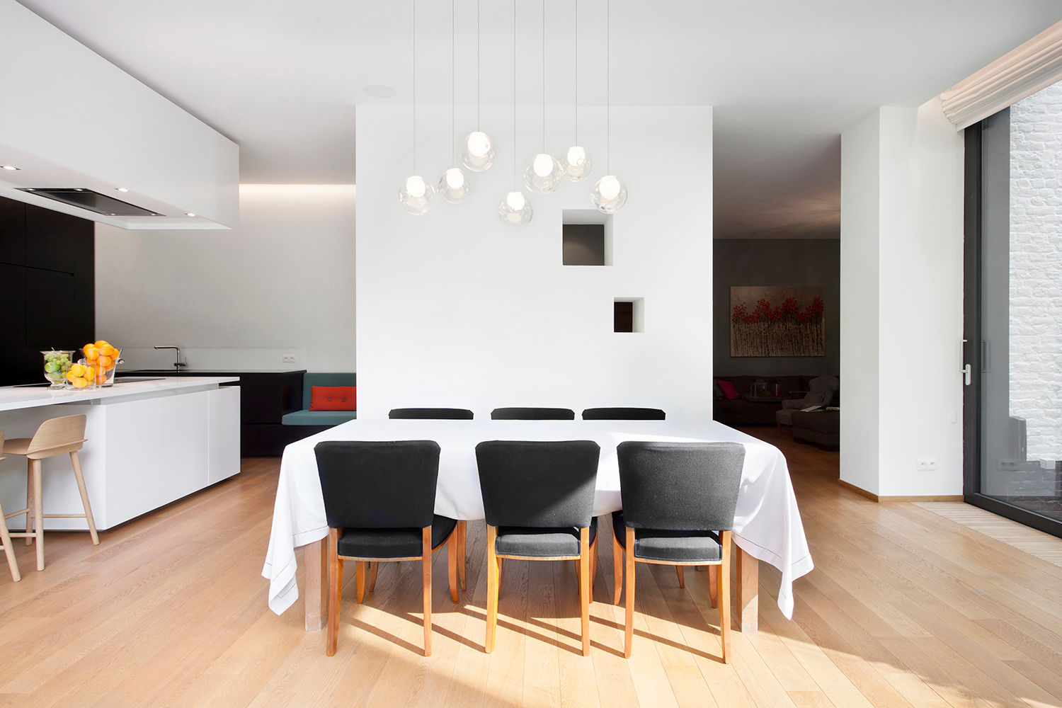Living rooms reinterpreted, Olivier Vitry Architecture Olivier Vitry Architecture Casas minimalistas