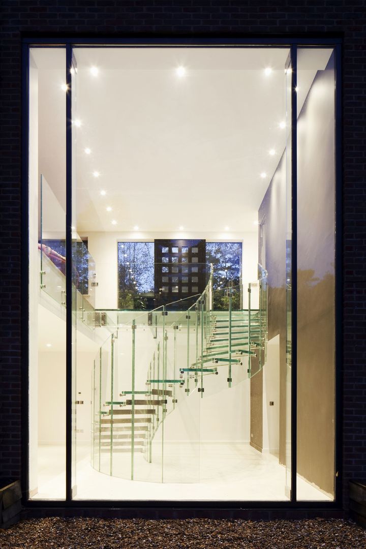 Fly - helical staircase in glass, Siller Treppen/Stairs/Scale Siller Treppen/Stairs/Scale Stairs Glass