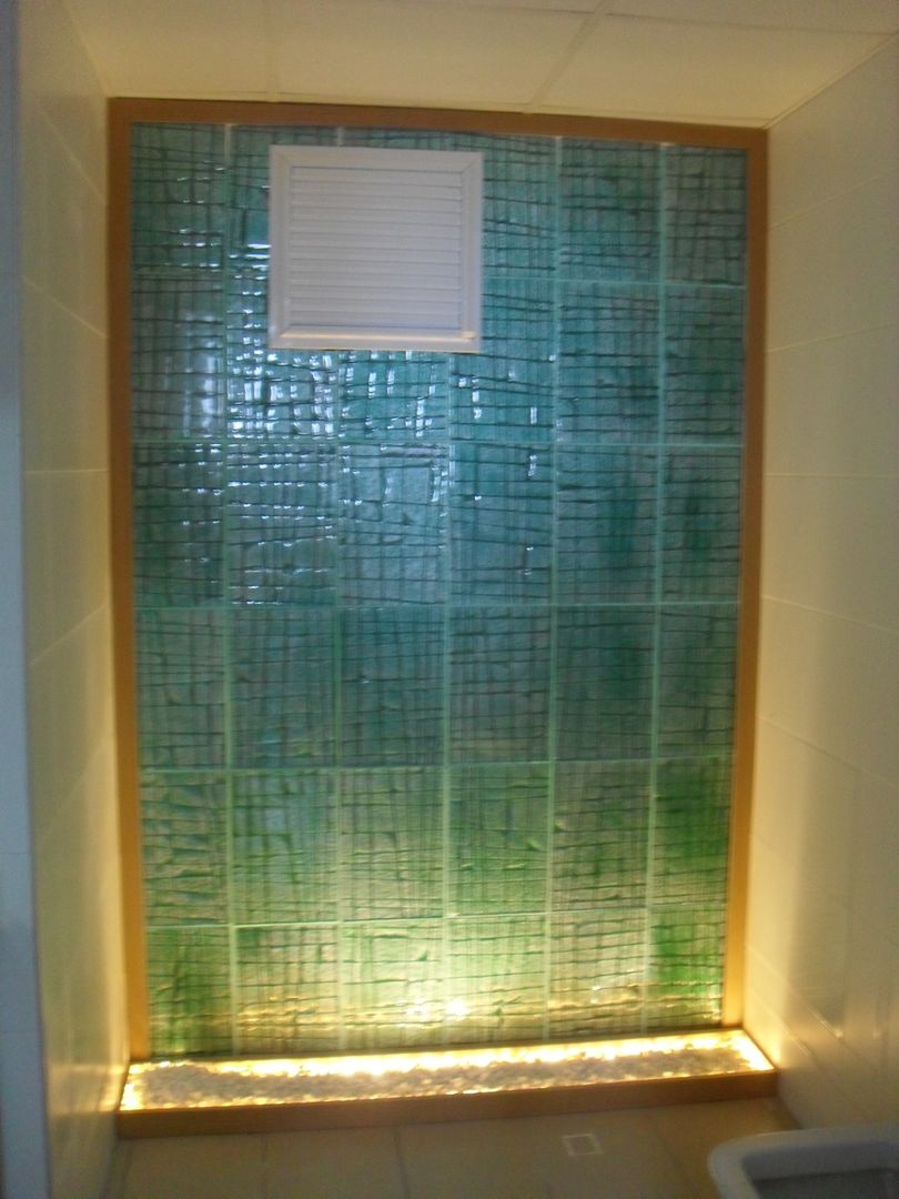 CARTA Dekorative Glass Wall Tiles YBM Tasarım Dekoratif Cam Paneller Jardín interior Vidrio Paisajismo de interiores