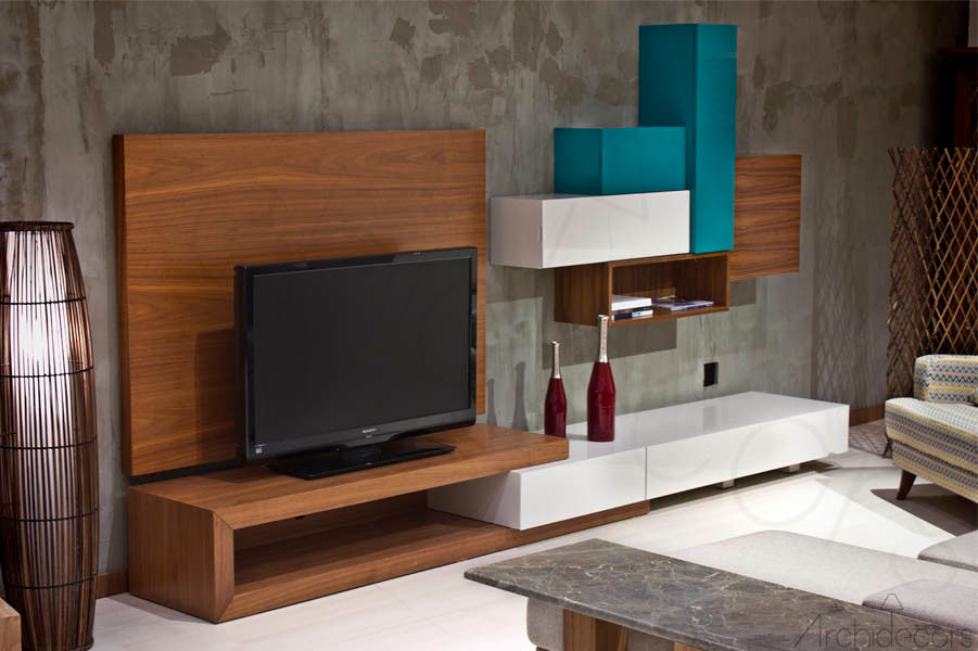 Our Product in İstanbul, Archidecors Archidecors 모던스타일 거실 TV 스탠드 & 캐비닛