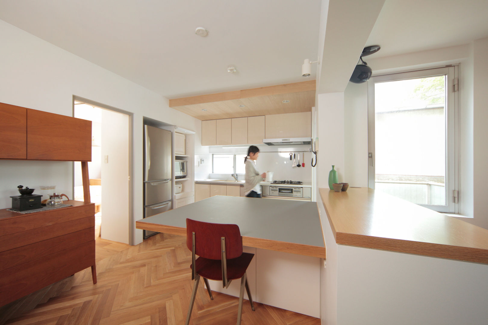 KUGAHARA HOUSE (久が原の家), TATO DESIGN：タトデザイン株式会社 TATO DESIGN：タトデザイン株式会社 Salle à manger scandinave