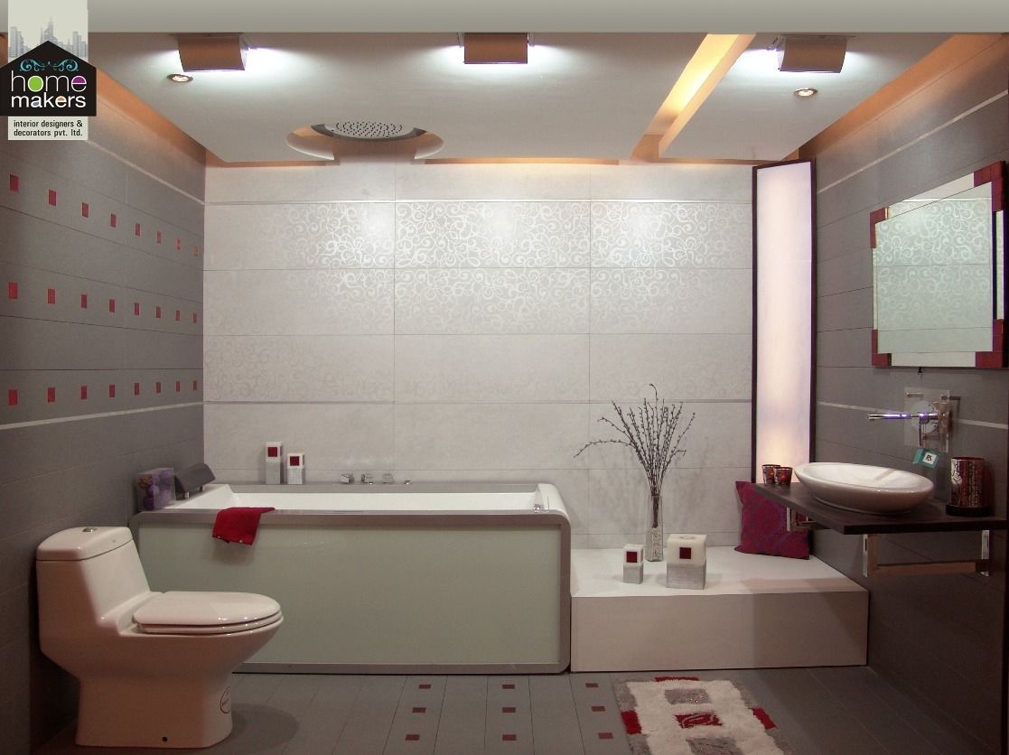 Modern Bathroom homify Modern bathroom