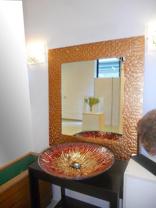 Özel Tasarım Ayna ve Lavabo, Camkanatlar Camkanatlar Banheiros modernos Pia