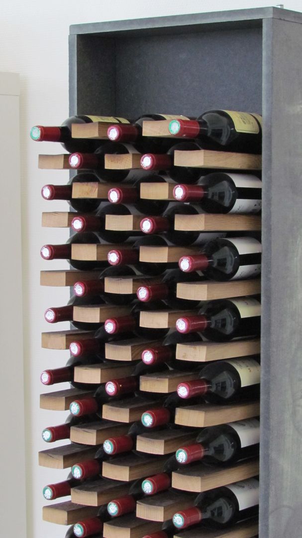 Wine Wall, Jerôme Bouteille Jerôme Bouteille Bodegas de vino de estilo ecléctico Bodegas