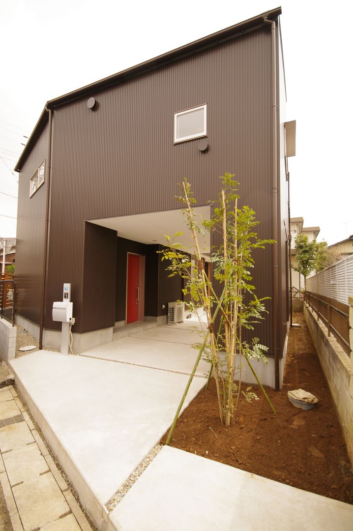 市川市K邸, K+Yアトリエ一級建築士事務所 K+Yアトリエ一級建築士事務所 Modern houses