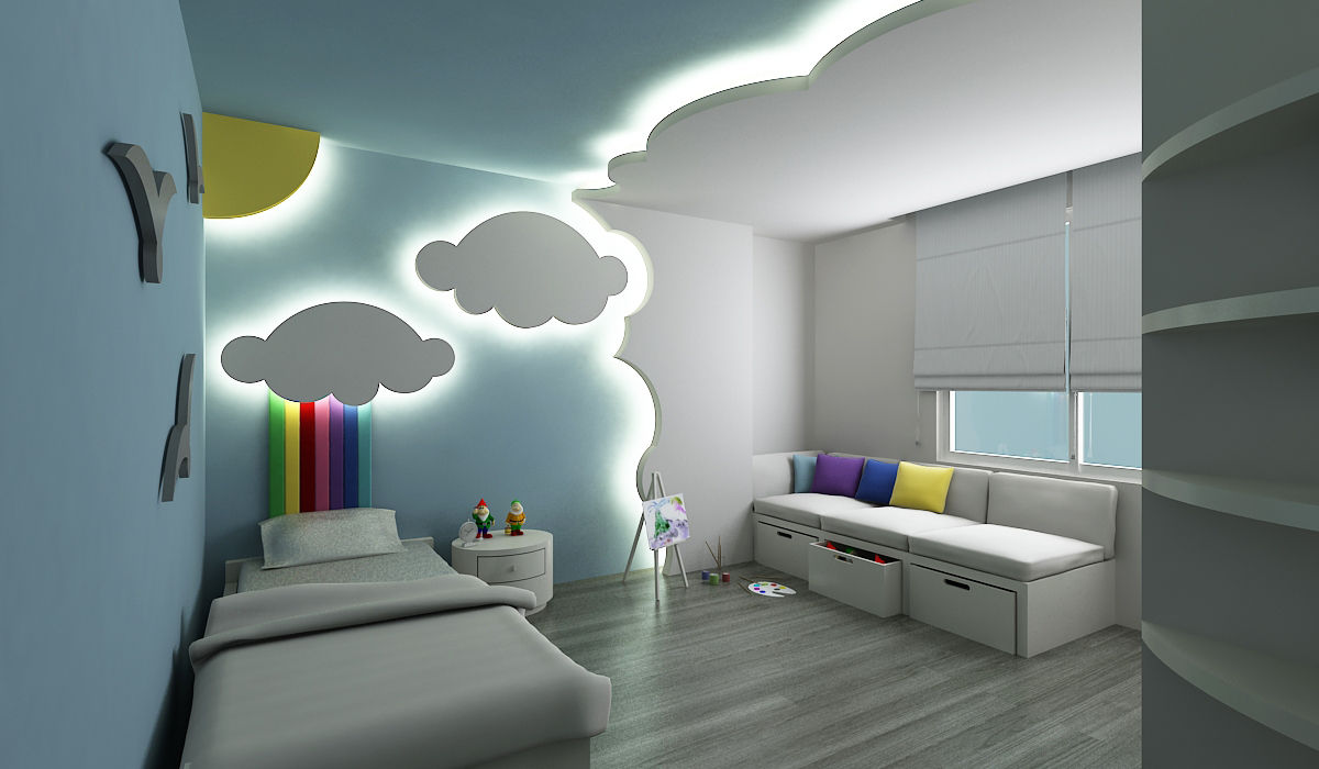 E.K. EVİ, Niyazi Özçakar İç Mimarlık Niyazi Özçakar İç Mimarlık Nursery/kid’s room