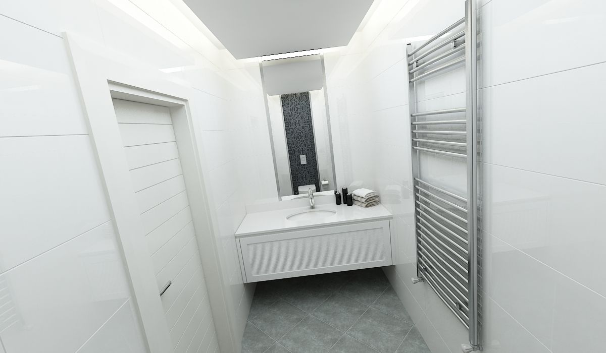 E.K. EVİ, Niyazi Özçakar İç Mimarlık Niyazi Özçakar İç Mimarlık Modern bathroom