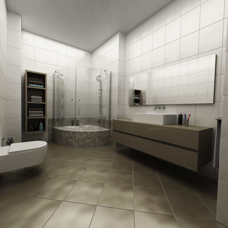 SANABEL KONAKLARI, Niyazi Özçakar İç Mimarlık Niyazi Özçakar İç Mimarlık Modern style bathrooms