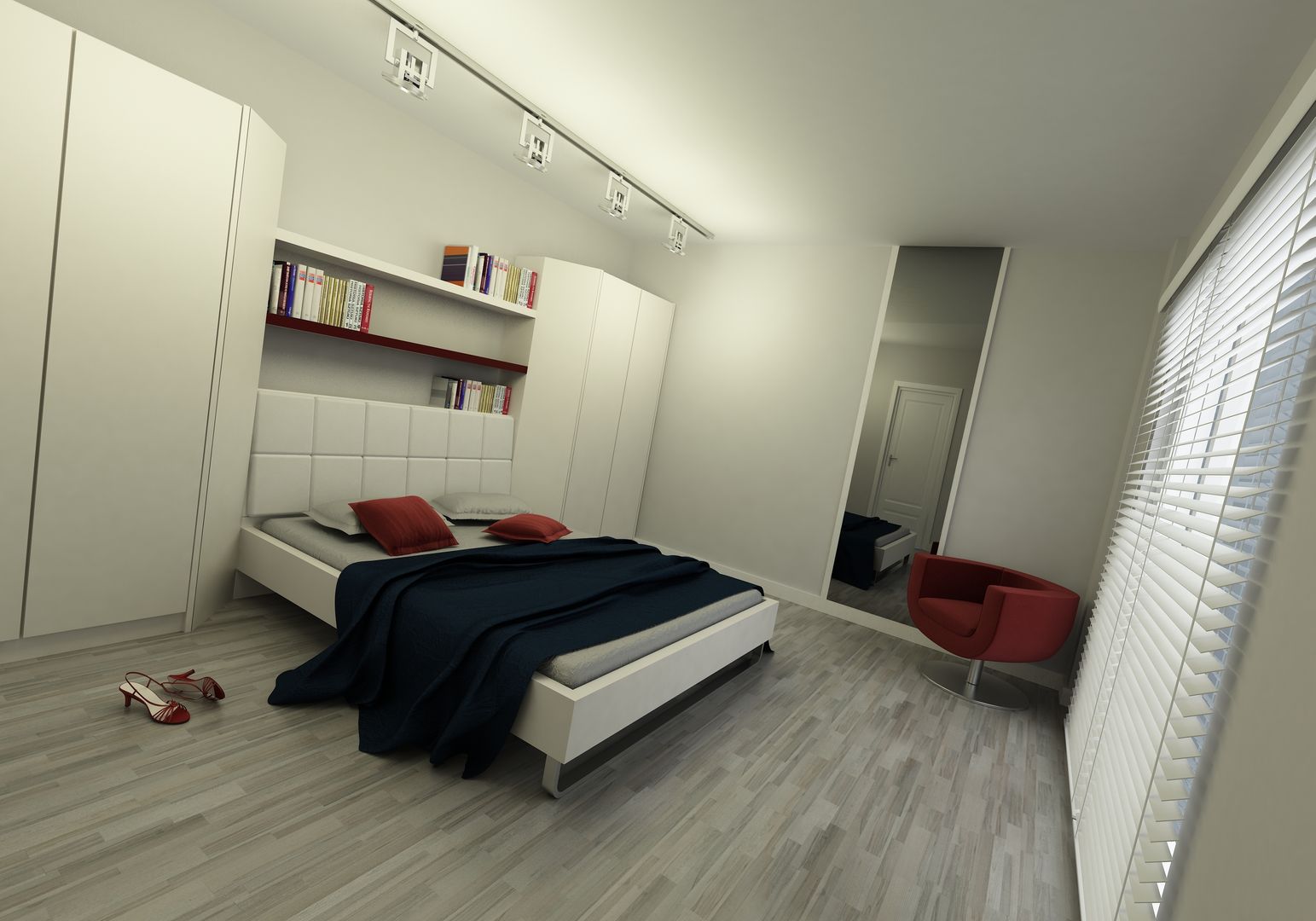 METROKENT BURSA 3+1, Niyazi Özçakar İç Mimarlık Niyazi Özçakar İç Mimarlık Modern style bedroom