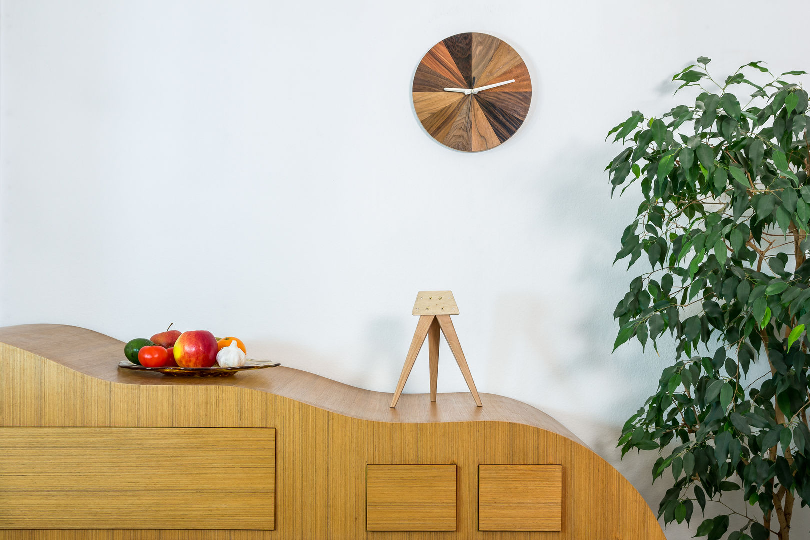 Clock "color palette" Meble Autorskie Jurkowski Modern living room Accessories & decoration