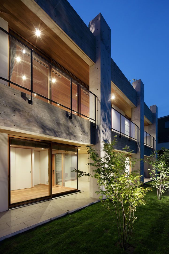 027甲府 I さんの家, atelier137 ARCHITECTURAL DESIGN OFFICE atelier137 ARCHITECTURAL DESIGN OFFICE Modern home Concrete