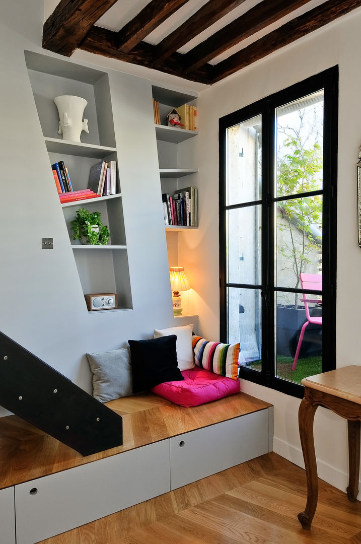 homify Salas de estar modernas