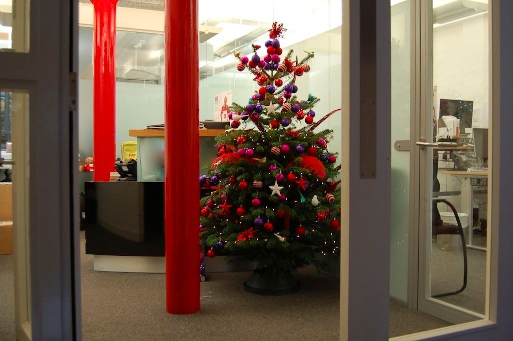 Commercial Christmas Styling Bhavin Taylor Design Ticari alanlar Ofis Alanları