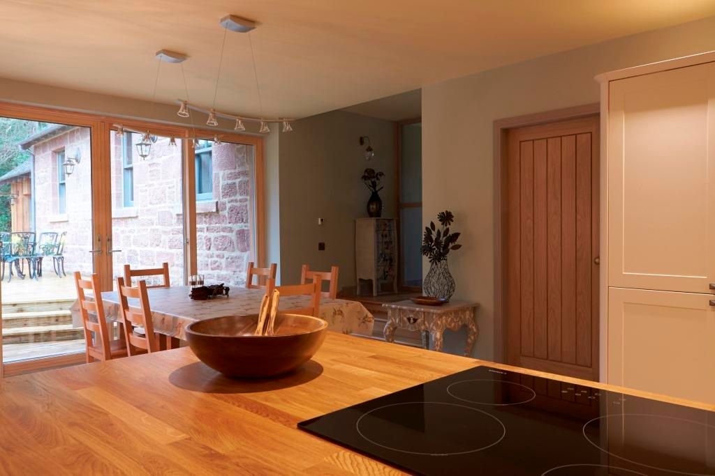 Kitchen / Dining Architects Scotland Ltd Modern houses