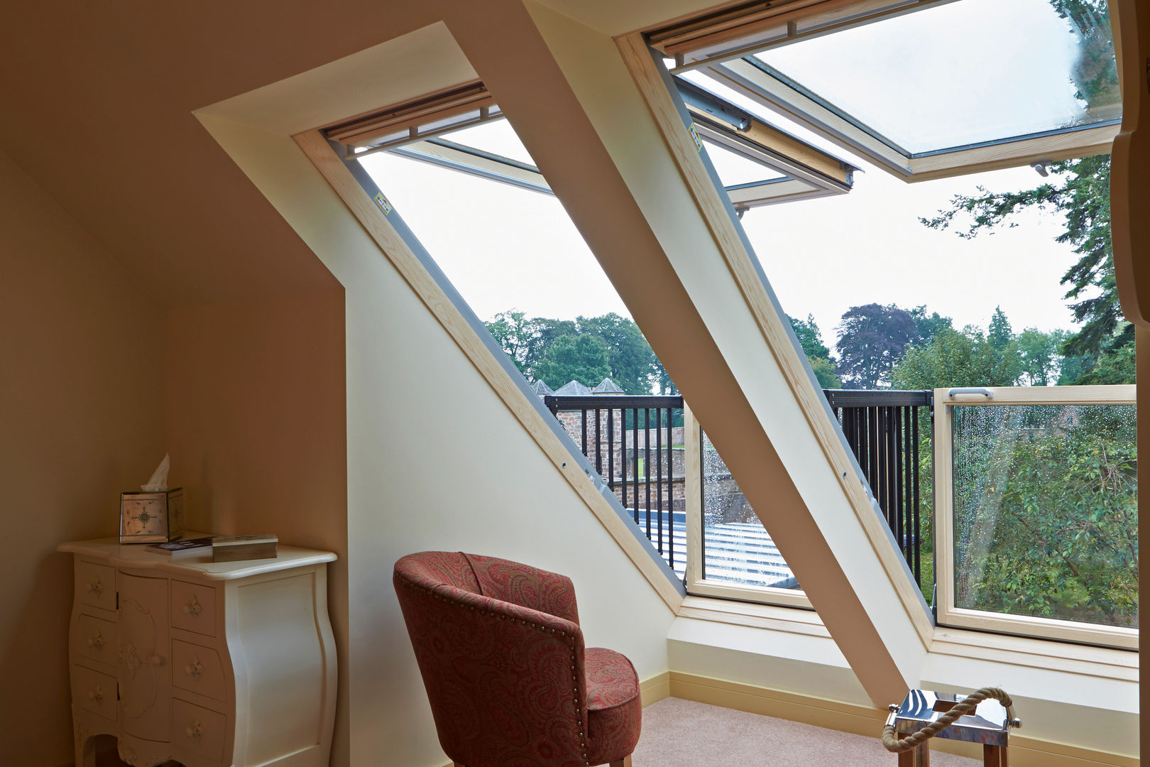 Balcony Windows Architects Scotland Ltd Modern windows & doors