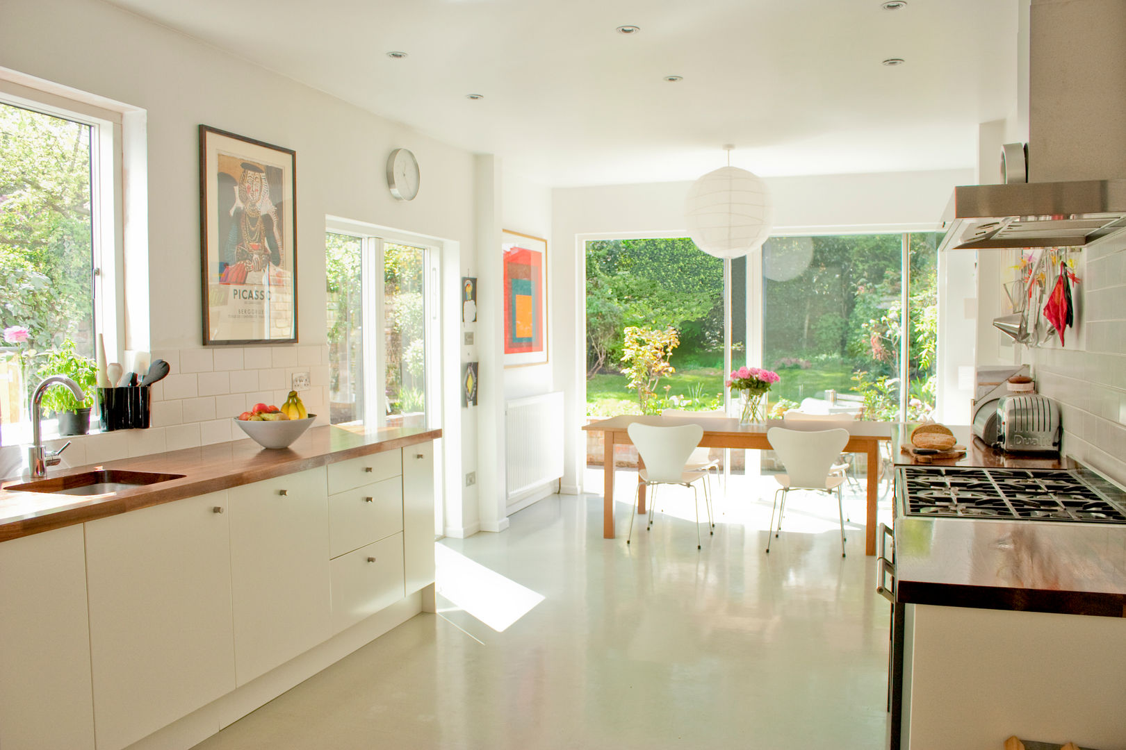 Kitchen / diner Dittrich Hudson Vasetti Architects Comedores de estilo moderno