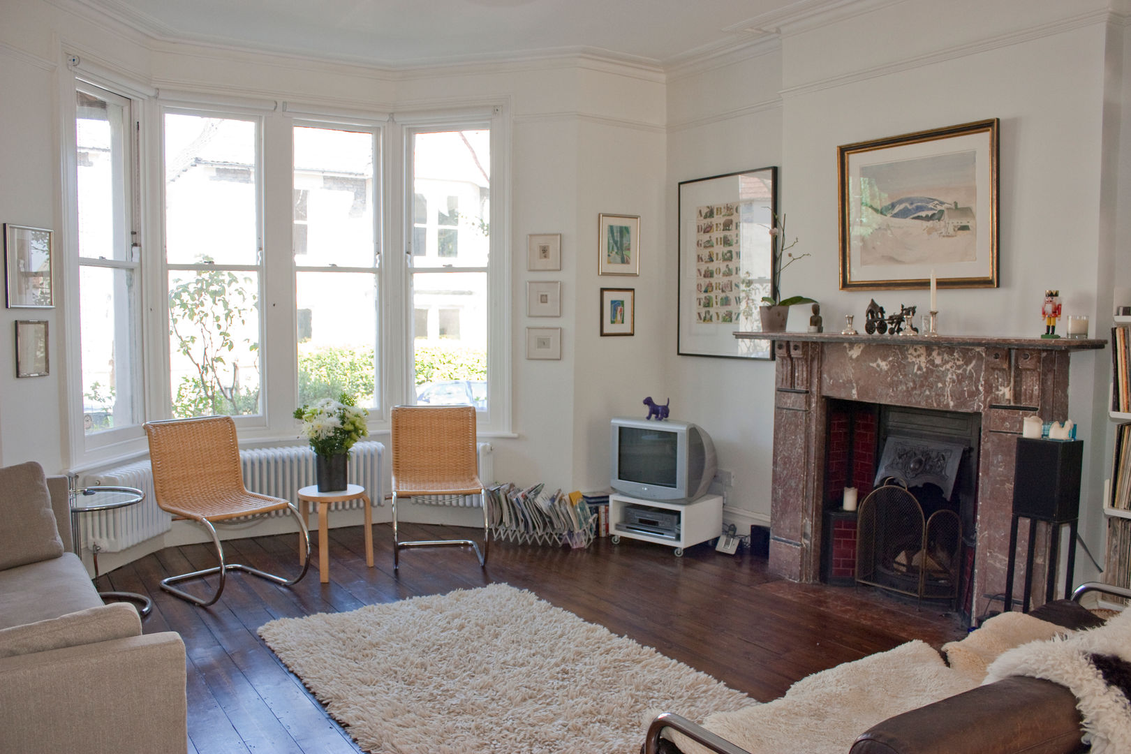 Living room Dittrich Hudson Vasetti Architects Nowoczesny salon