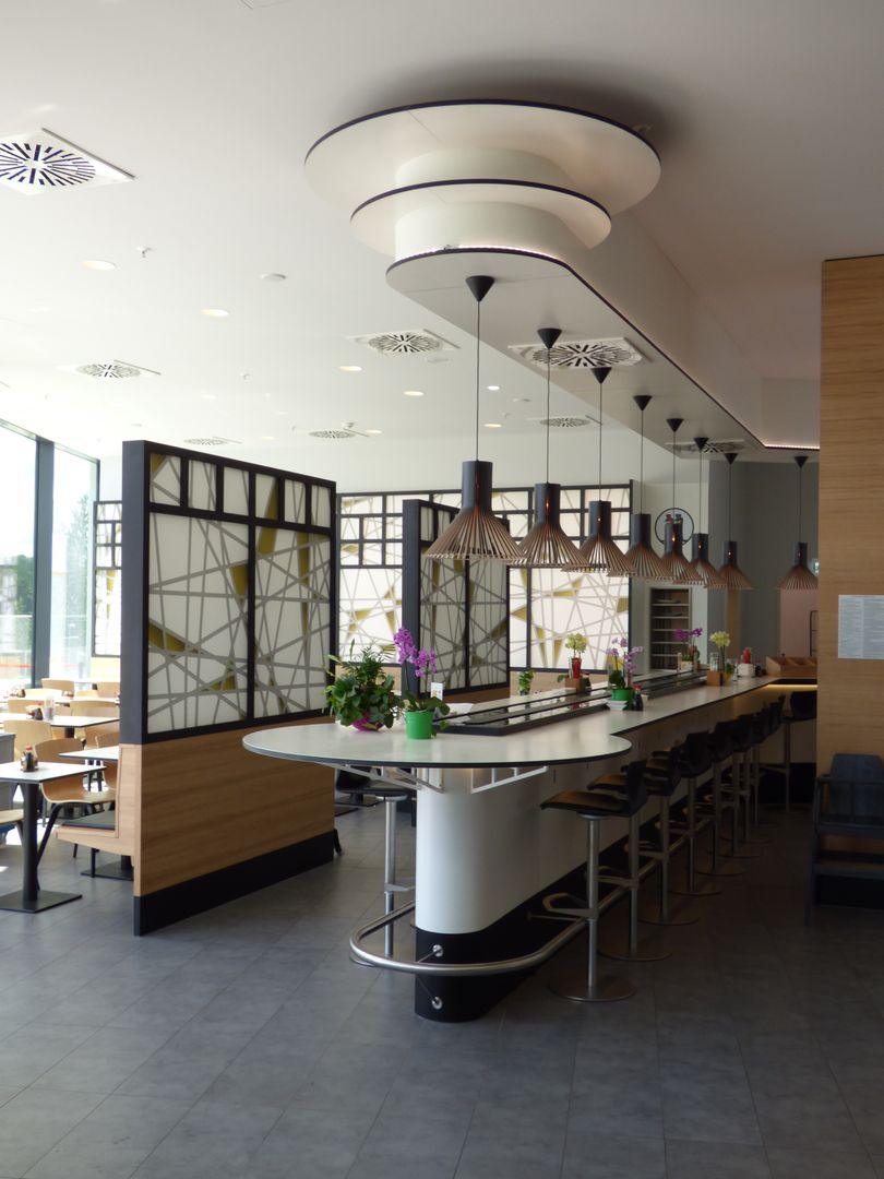 Einrichtung eines Sushi,- und Asiarestaurant in Lübeck, Möbel-Tischlerei Jens Zöllner Möbel-Tischlerei Jens Zöllner Commercial spaces Gastronomy