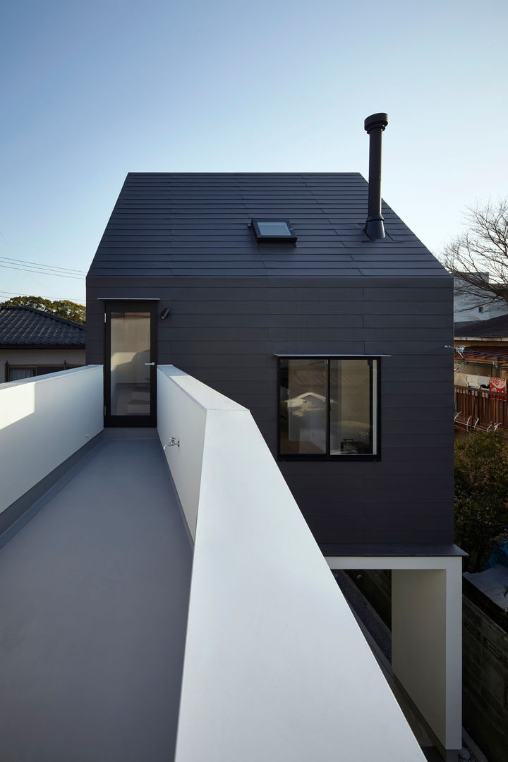 島本町の家, 松本建築事務所／MA2 ARCHITECTS 松本建築事務所／MA2 ARCHITECTS Rumah Modern