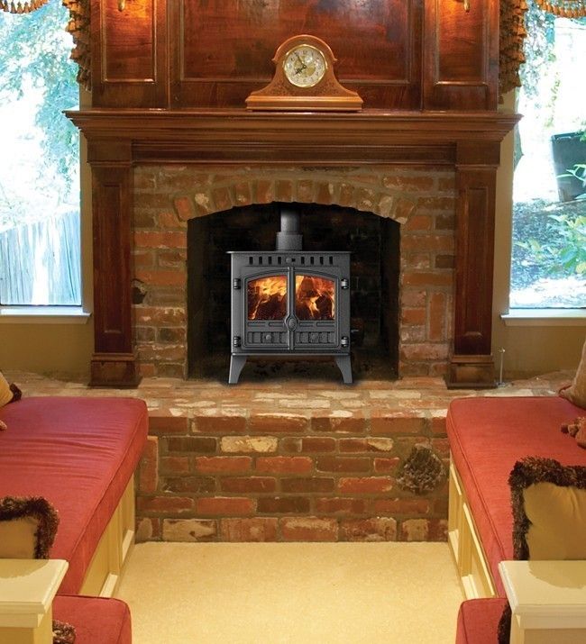 Hunter Herald 5 Slimline Wood Burning Stove Direct Stoves Living room Fireplaces & accessories