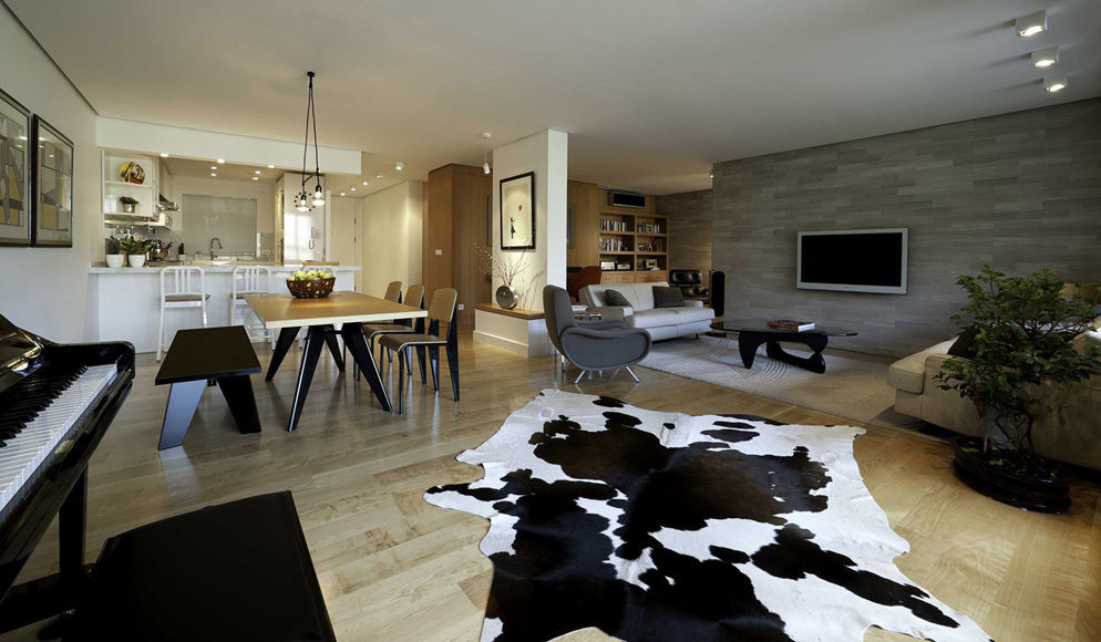 homify Salas de estar modernas