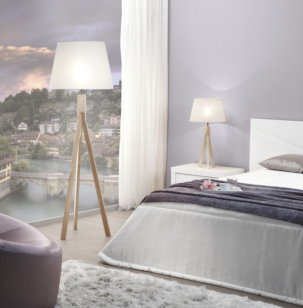 SVEN FB Internacional モダンスタイルの寝室 照明