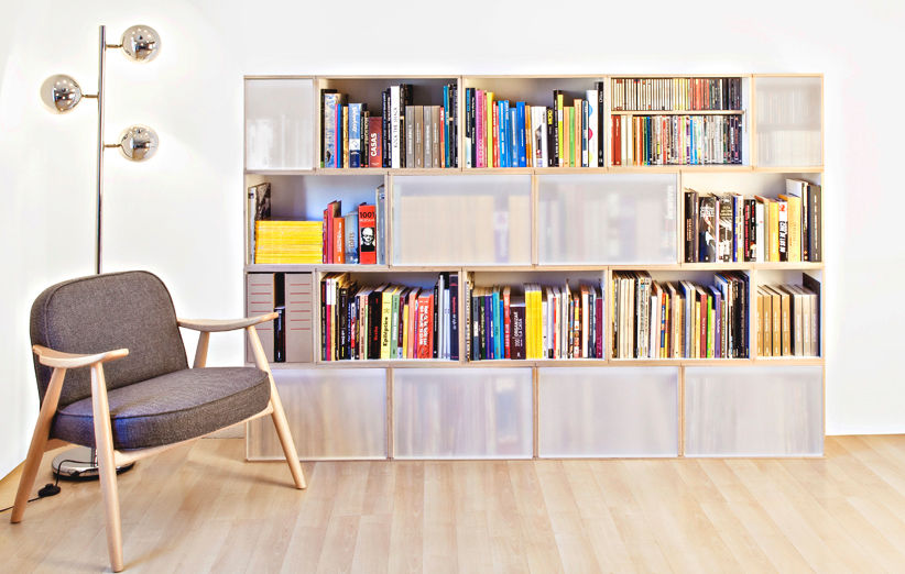 homify Study/office Cupboards & shelving