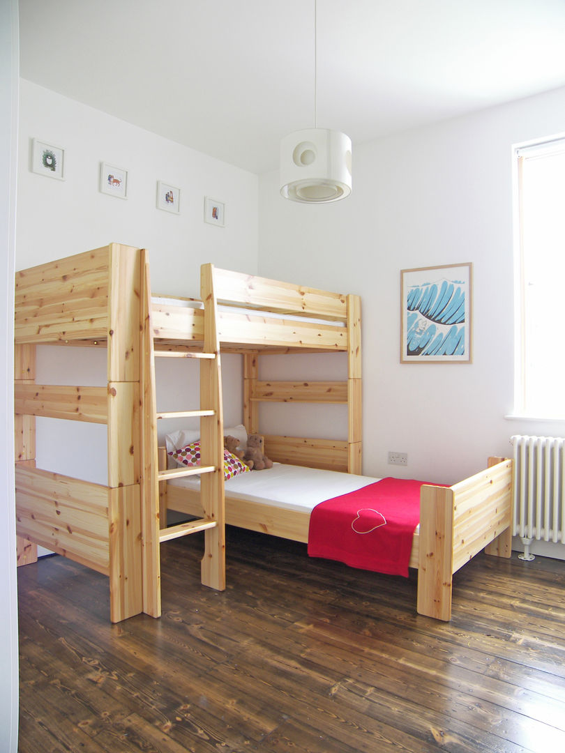 House for a mathematician in Bristol Dittrich Hudson Vasetti Architects Chambre moderne