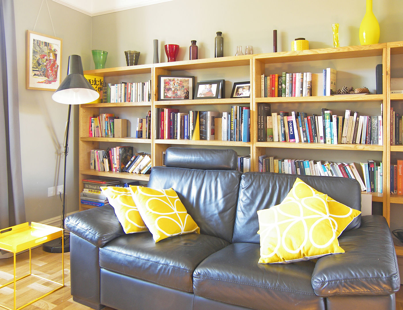 House for a mathematician in Bristol Dittrich Hudson Vasetti Architects Modern living room