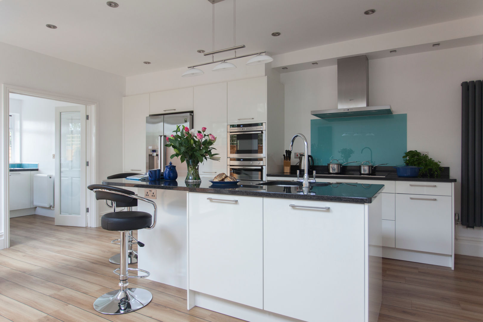 Extension to an Edwardian house in Bristol Dittrich Hudson Vasetti Architects Dapur Modern