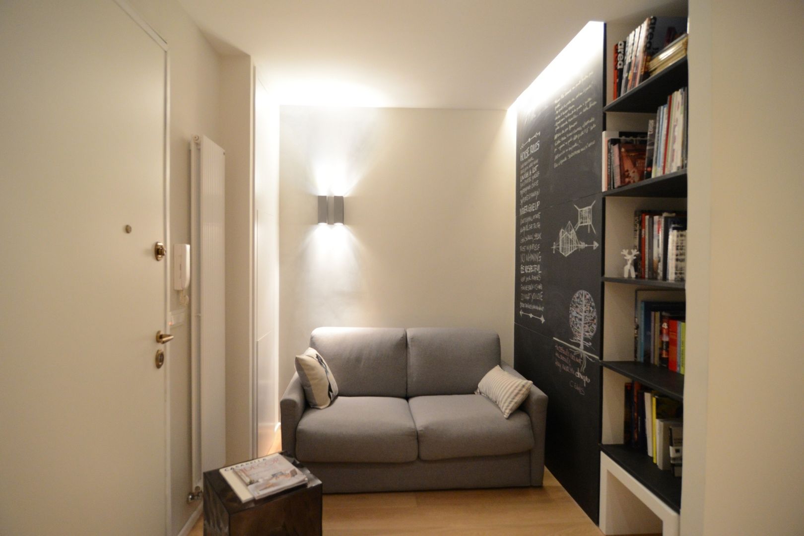Ispirazione nordica, ministudio architetti ministudio architetti Minimalist living room