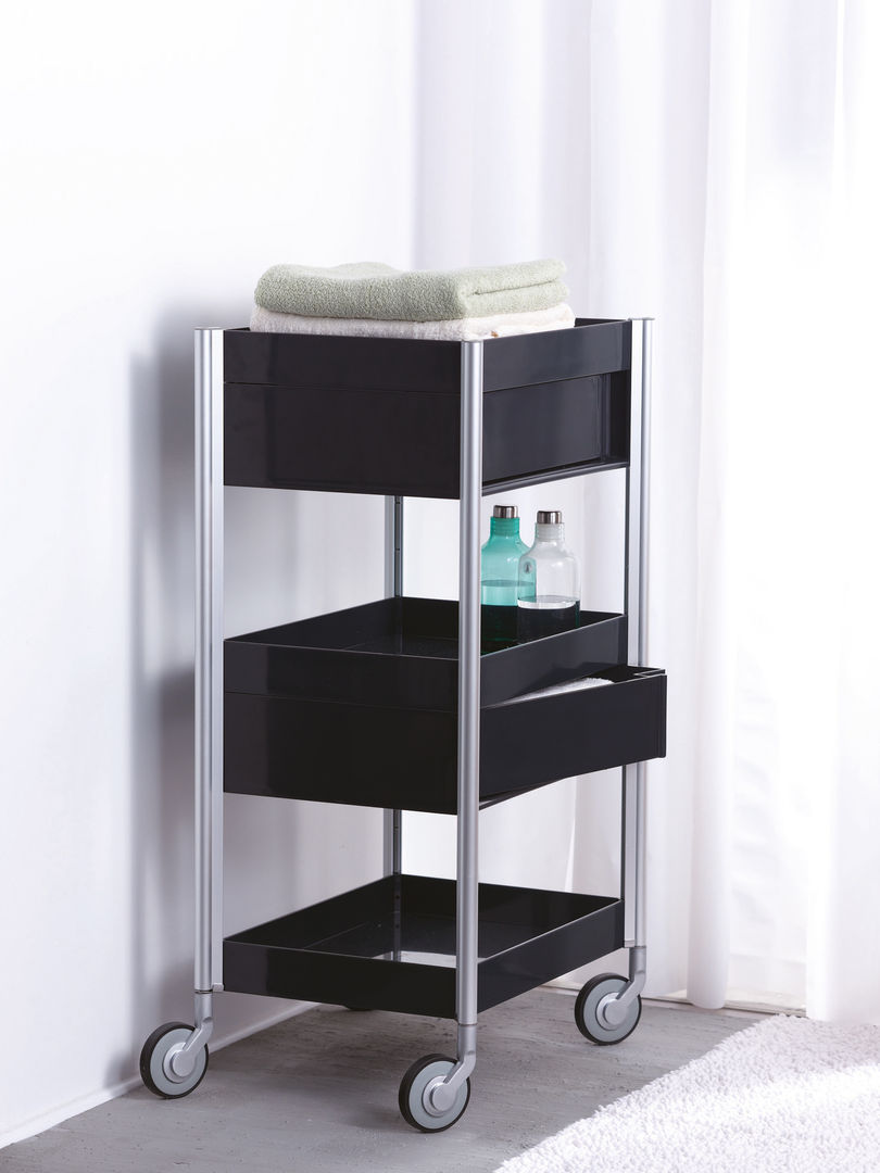 Studio Domo ALLY Trolley, Designstudio speziell® Designstudio speziell® Modern bathroom Storage