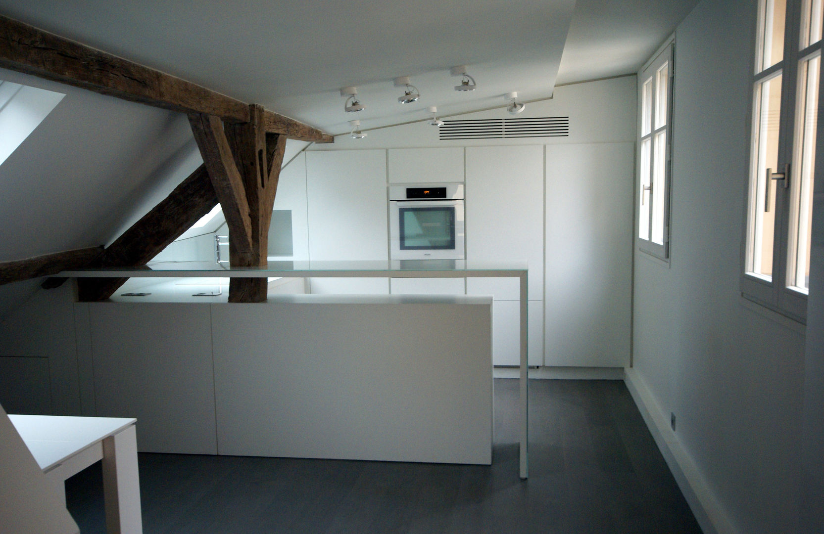 Appartement Paris VI, Atelier TO-AU Atelier TO-AU 모던스타일 주방