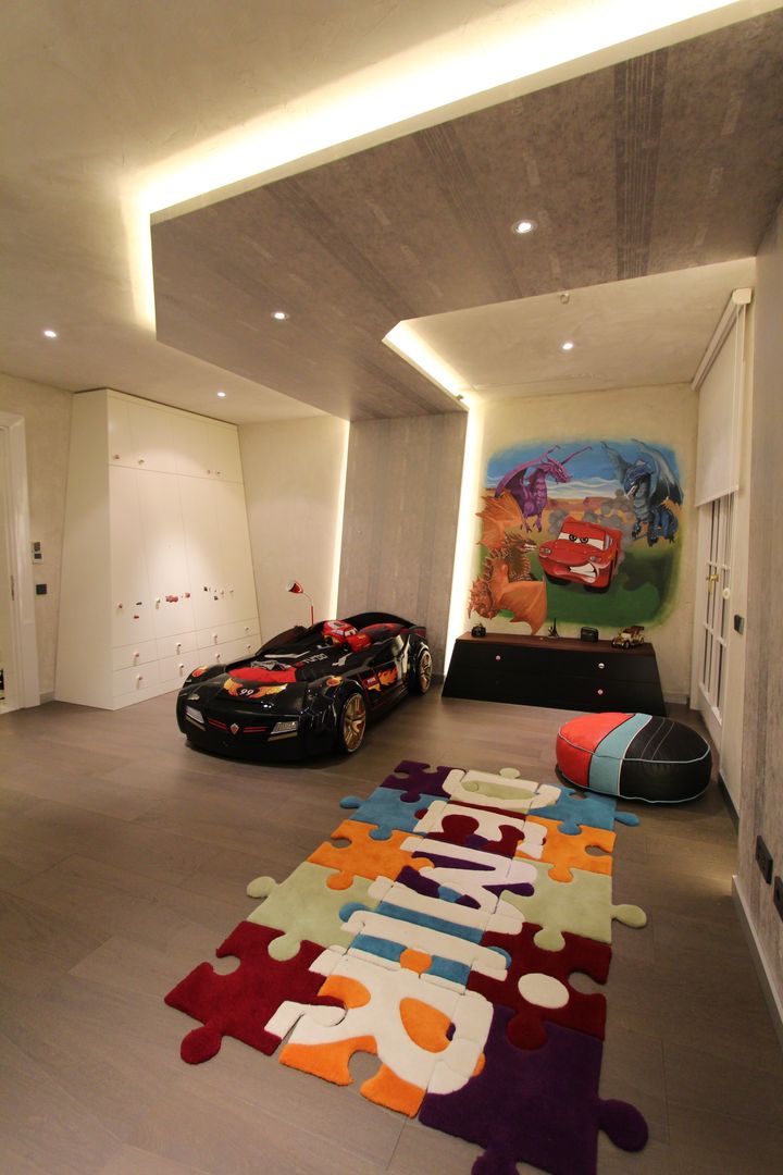 Contemporary Classical Villa in Kemer Golf & Country, Orkun Indere Interiors Orkun Indere Interiors Modern Kid's Room