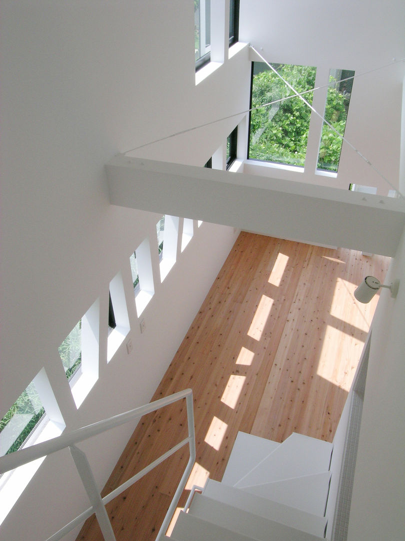 Living room 株式会社小島真知建築設計事務所 / Masatomo Kojima Architects Modern living room