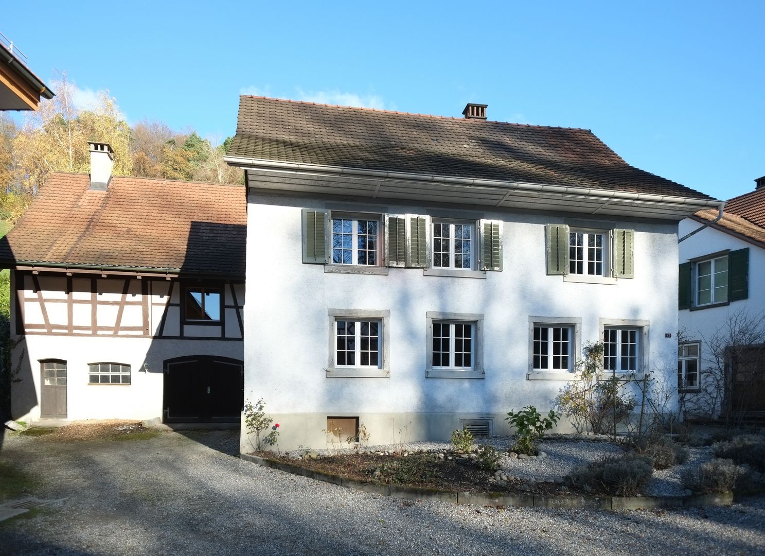 Sanierung Bauernhaus in Oberstammheim CH, Schönenberger Architektur Immobilien GmbH - dipl Architekten Schönenberger Architektur Immobilien GmbH - dipl Architekten 컨트리스타일 주택