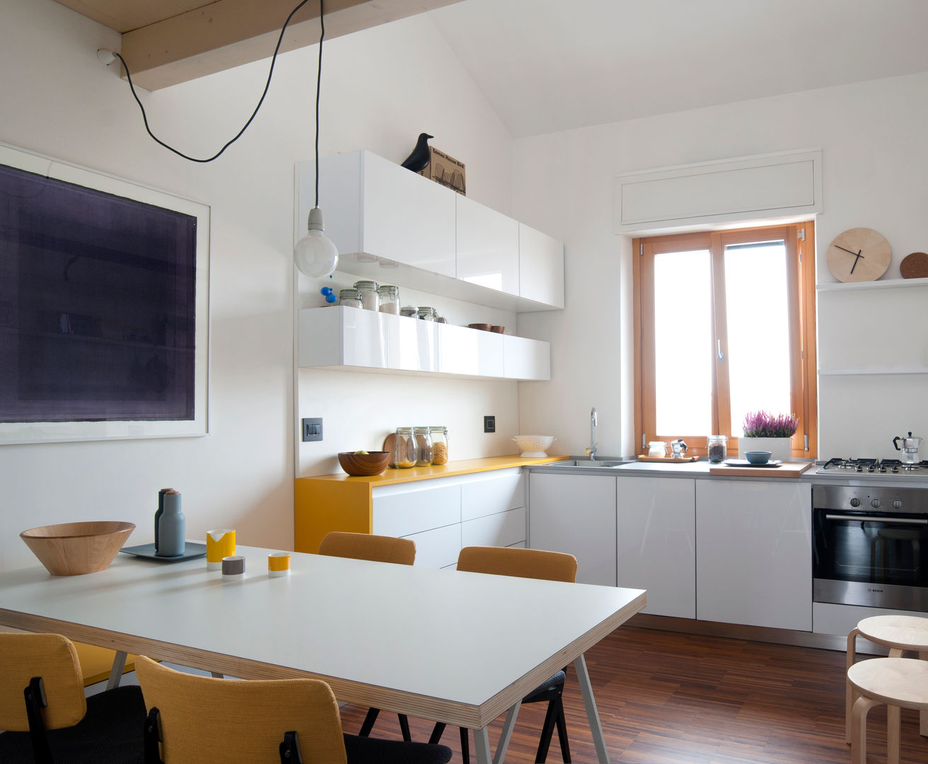 CPR | attico su due livelli a Milano, PLUS ULTRA studio PLUS ULTRA studio Modern kitchen