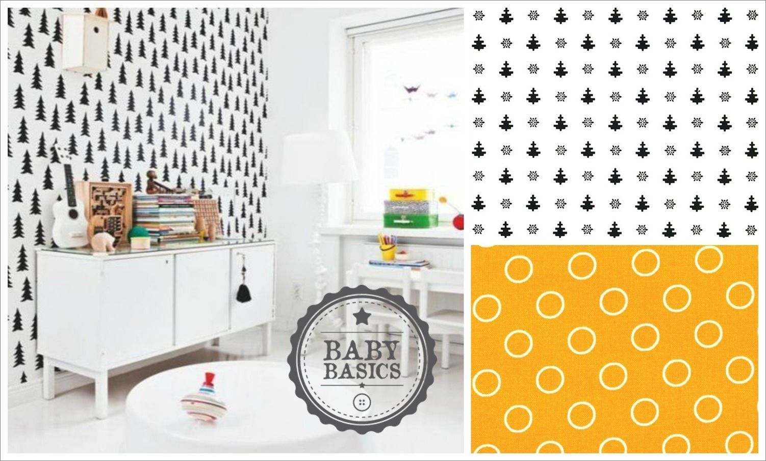 Scandinavian Forest Inspiration BabyBasics Habitaciones para niños de estilo escandinavo Accesorios y decoración