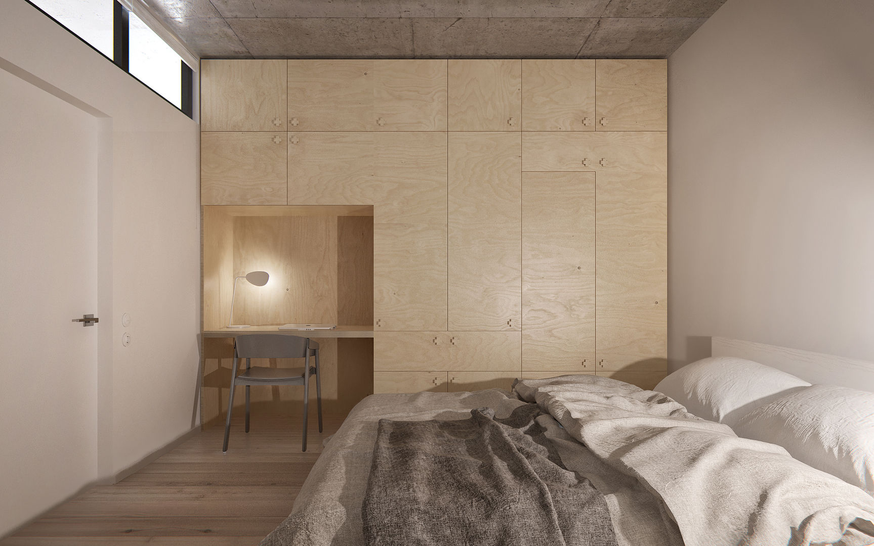 Интерьер IL, INT2architecture INT2architecture Dormitorios de estilo minimalista