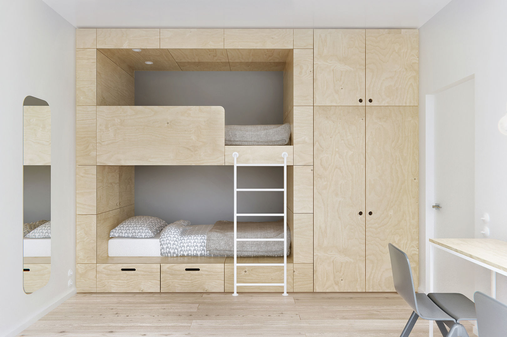Интерьер IL, INT2architecture INT2architecture Dormitorios infantiles de estilo minimalista