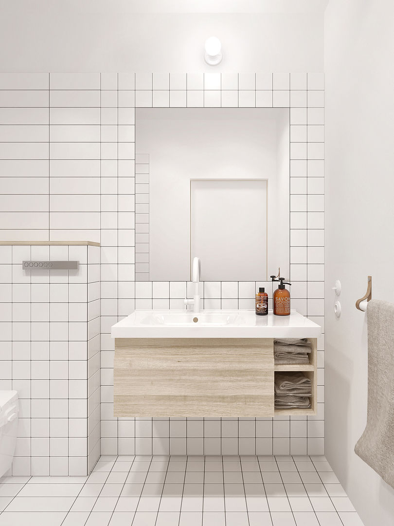 Интерьер IL, INT2architecture INT2architecture Minimalist style bathroom