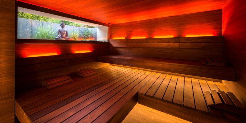 Sauna peter glöckner architektur Moderner Spa