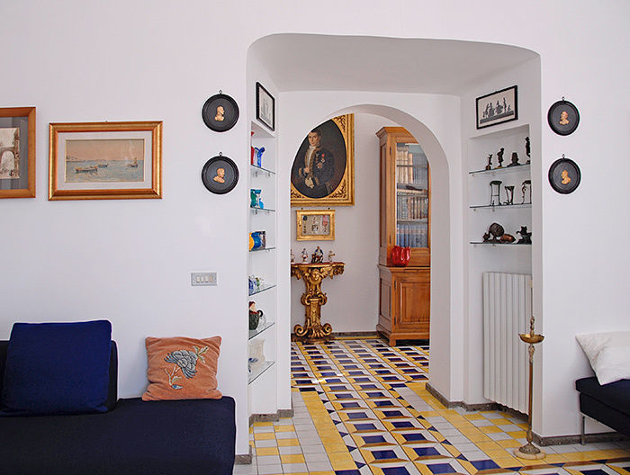 Casa V, Sergio Prozzillo Ass.ti Sergio Prozzillo Ass.ti Mediterranean style living room