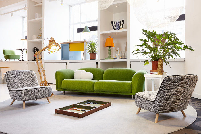 Moooi, Astéri Astéri Scandinavian style living room Sofas & armchairs