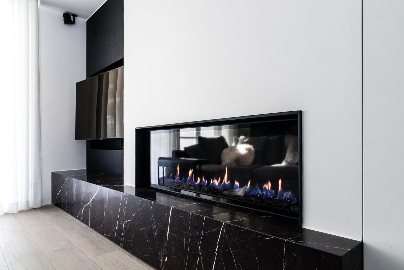 Aménagement de A à Z, Verhelst Interieur Verhelst Interieur غرفة المعيشة Fireplaces & accessories