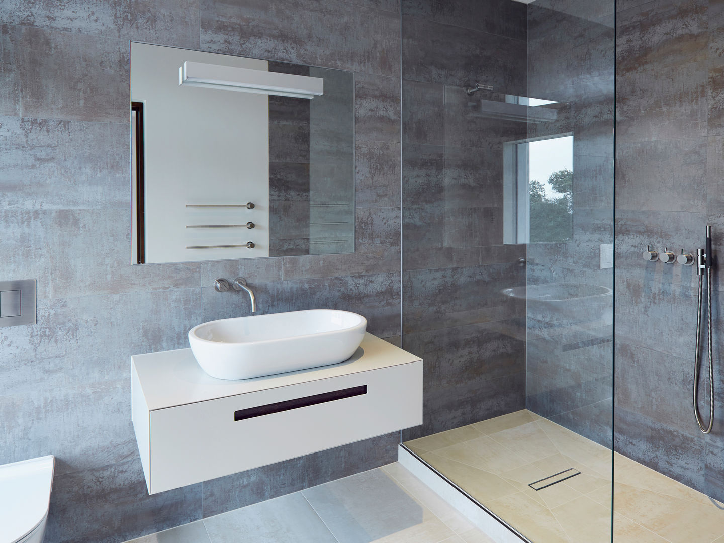 Bathroom Facit Homes Minimalistische Badezimmer